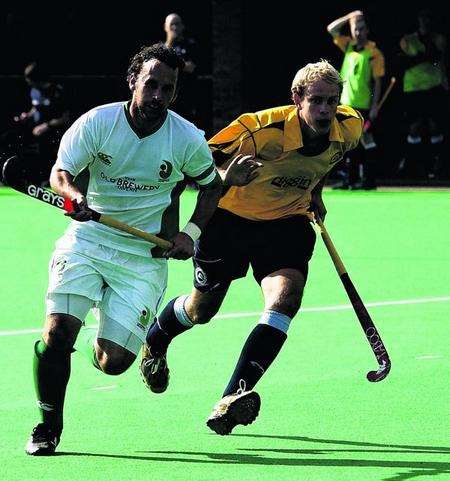 Canterbury Hockey Club captain Matt Harper