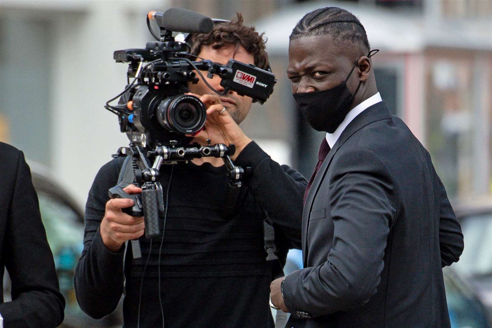 Rapper Pa Salieu attending a court appearance last year (Jacob King/PA)