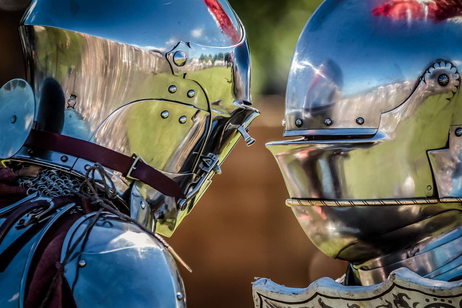 Medieval jousting at Leeds Castle