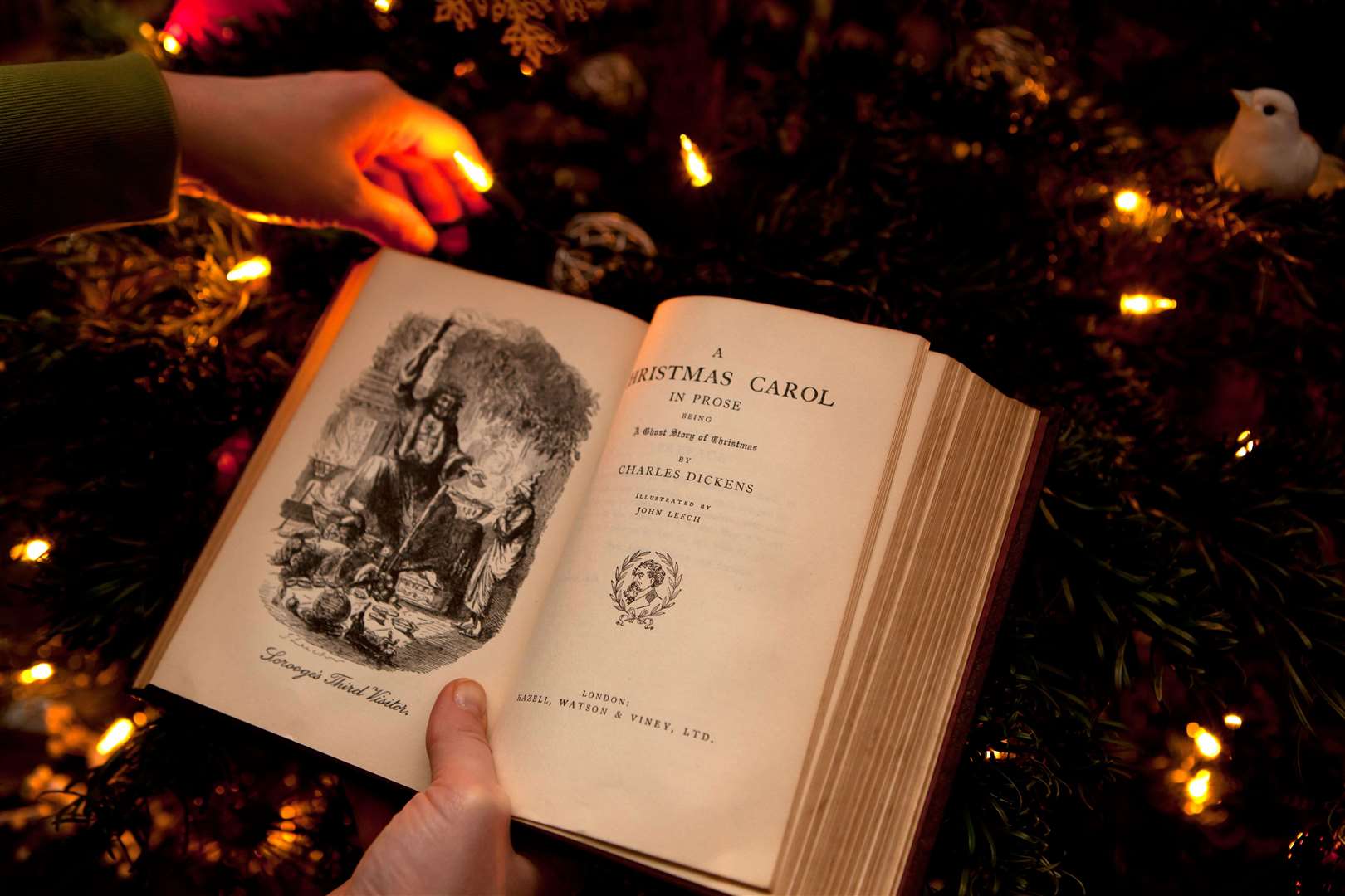 Academic Dr Leon Litvack encouraged the reading aloud of Charles Dickens’ A Christmas Carol to bring the story to life (Alamy/PA)