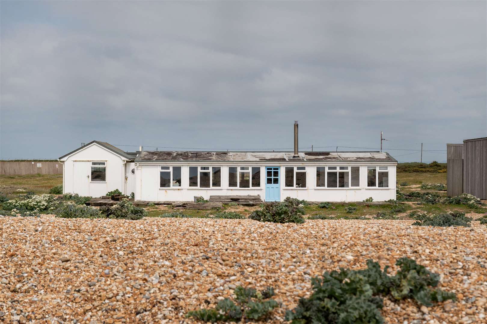 This home in Dungeness on a private estate where Ed Sheeran owns a home is on the market. Picture: The Modern House