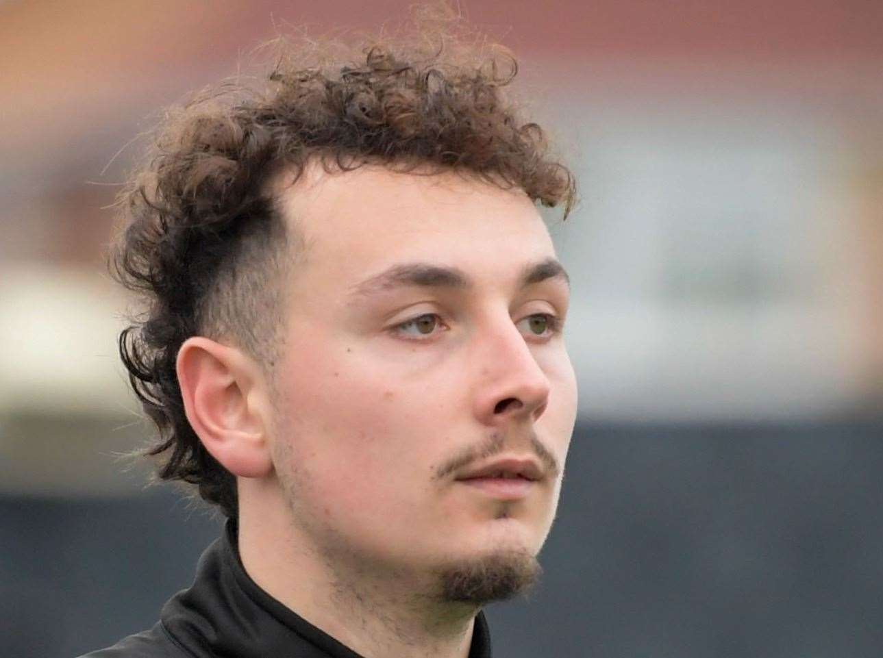 Lewis Briggs - has returned to Faversham after a short dual-registration stint at Erith Town. Photo: Stuart Watson