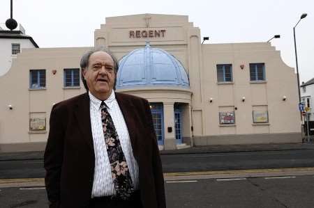 Robin Bloom outside the Regent