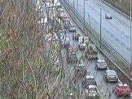 Traffic is building on the M20 London-bound following reports of a road traffic collision between junctions 3 and 1. Photo: National Highways