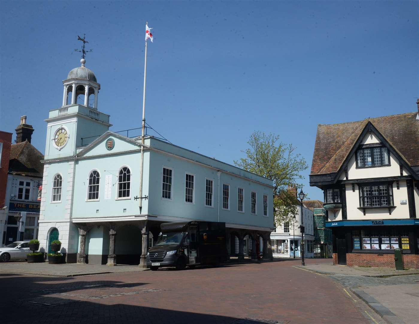 The Guildhall in Market Place, Faversham. Picture: Chris Davey