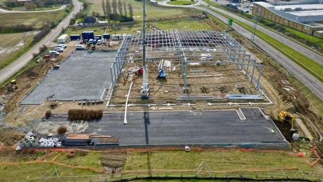 The site of Walbrook West in Queenborough. Picture: Phil Drew