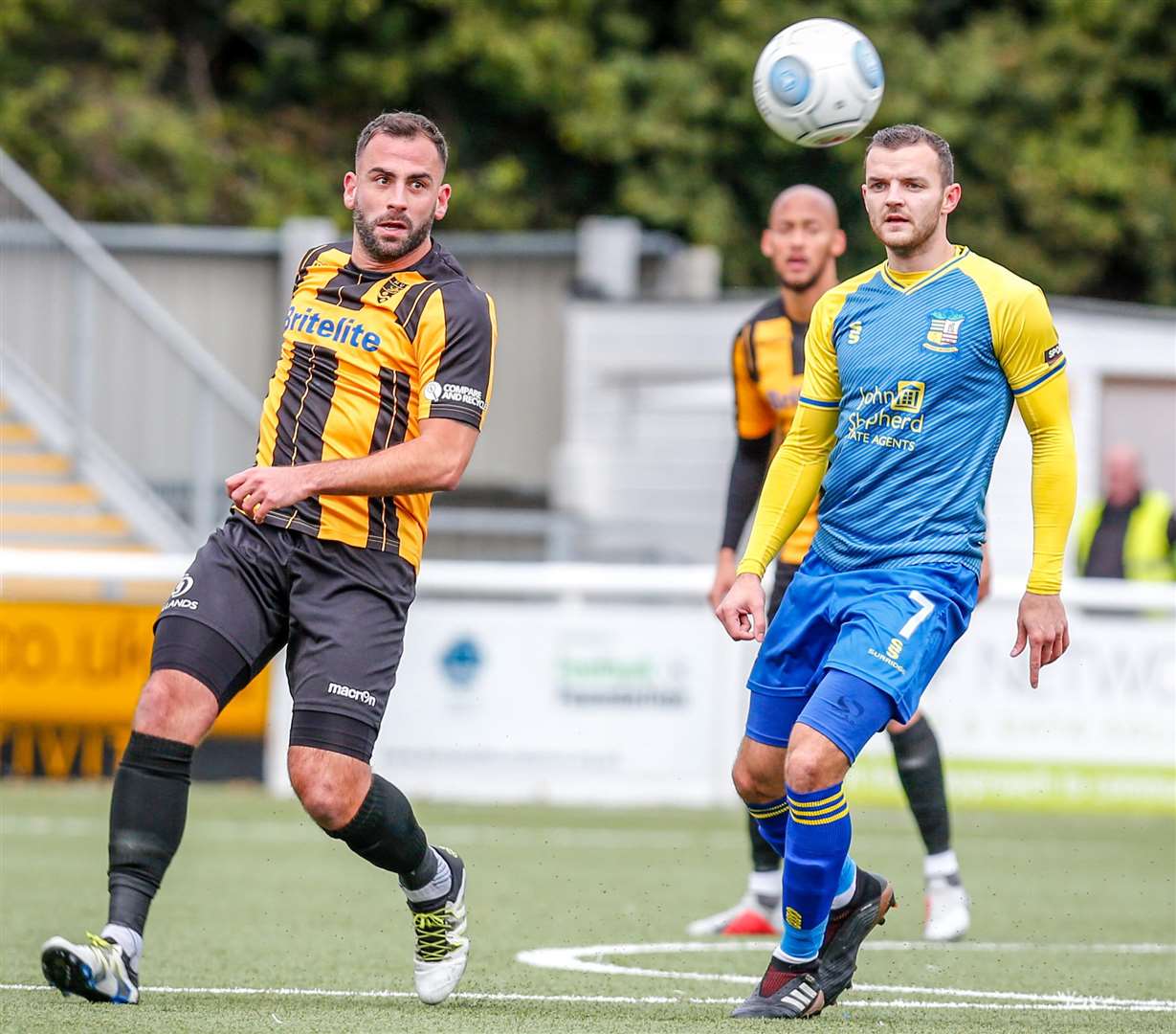 Simon Walton keeps his eye on the ball Picture: Matthew Walker