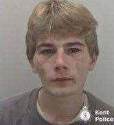 Harry Jones is wanted on a court warrant. He has links to Gravesend and Clacton-on-Sea, Essex. He has been on the run for two months. Picture: Kent Police