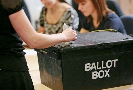 Kent will go to the polls at the general election on July 4. Pic: Stock image