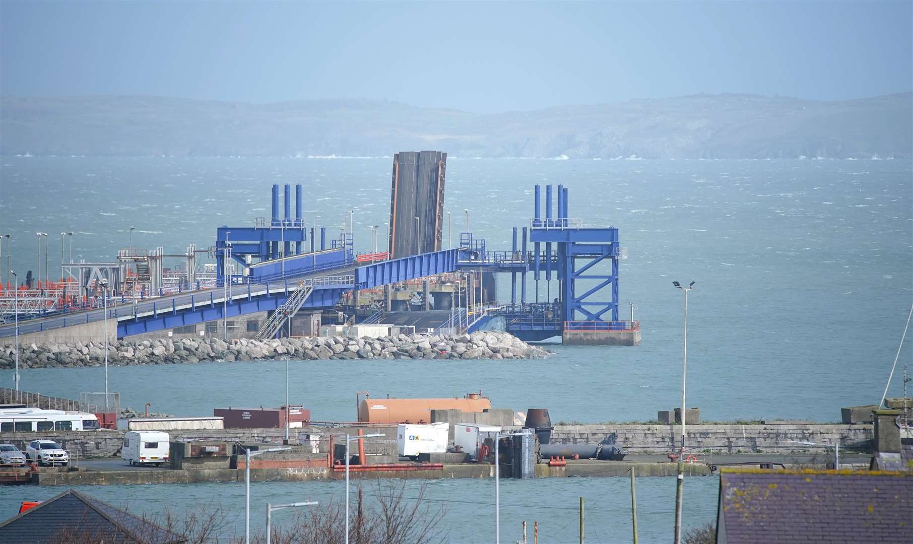 The Port of Holyhead in Anglesey, North Wales (Peter Byrne/PA)