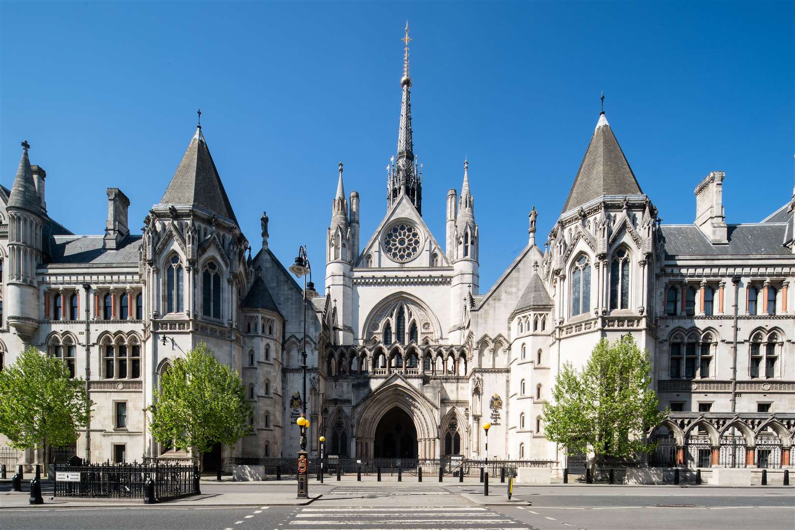 The Royal Courts of Justice in London (Aaron Chown/PA)