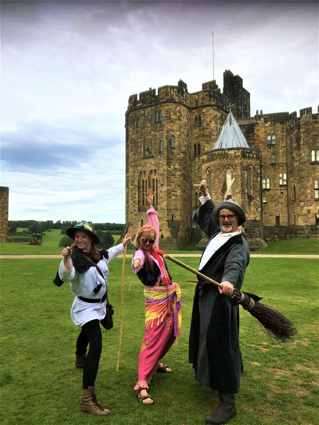 Roles such as trainee wizard and costumed tour guide will be up for grabs (Alnwick Castle/PA)