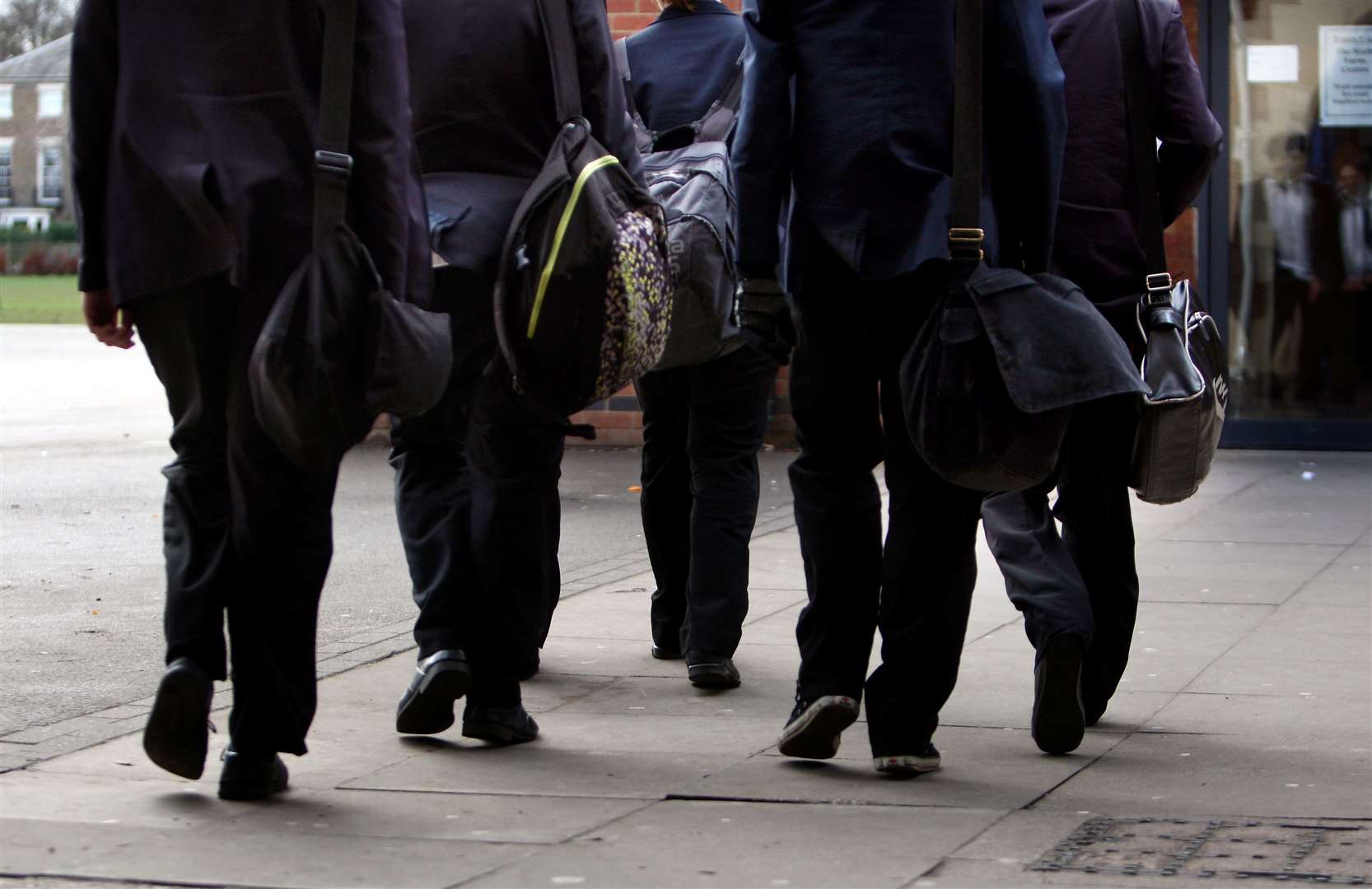 A scrap between two boys in the school playground led to the assault. Stock picture: David Jones/PA