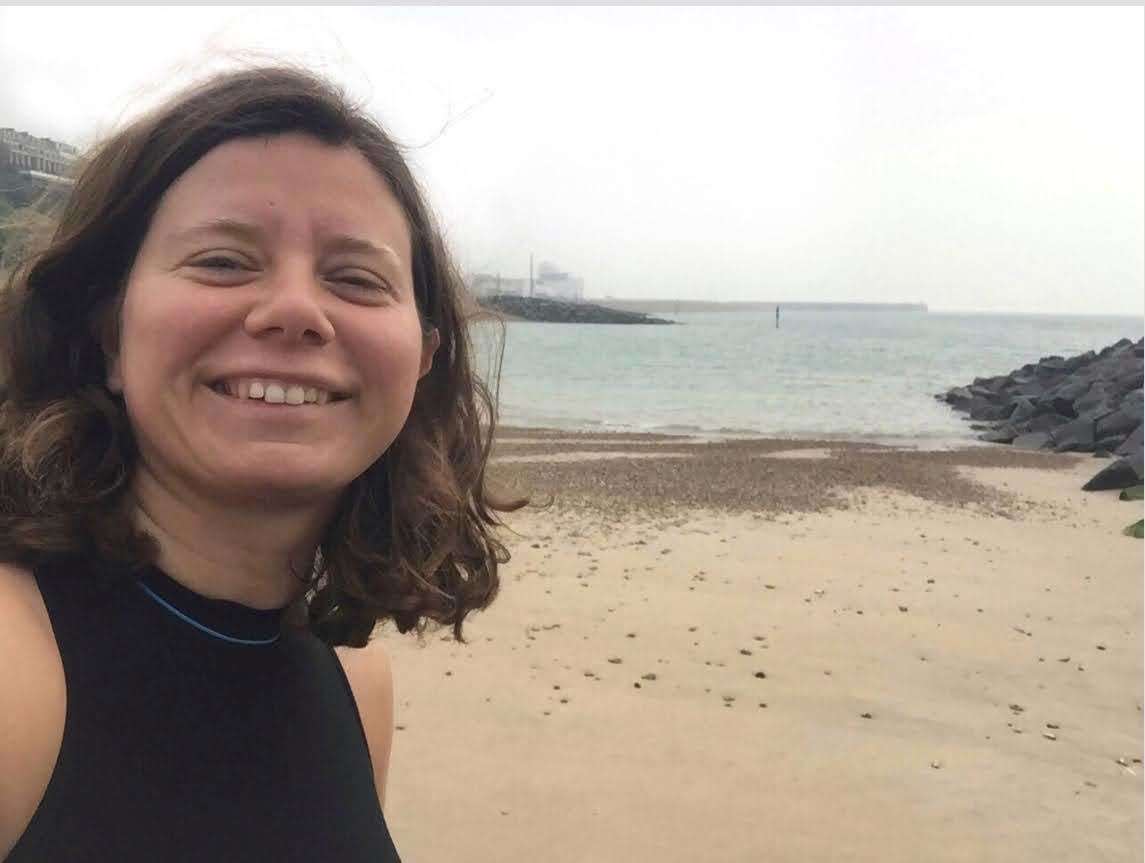 Kirsty Hogben completed a year-long challenge to swim in the sea every day (37934704)