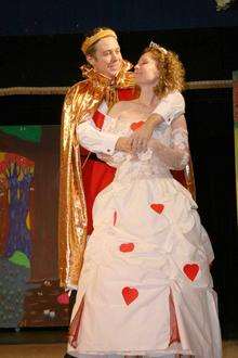 Prince and Princess in Hawkhurst pantomime
