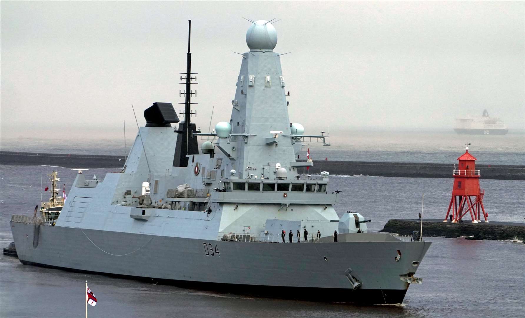 The Royal Navy was one of the major beneficiaries of the extra defence spending (Owen Humphreys/PA)