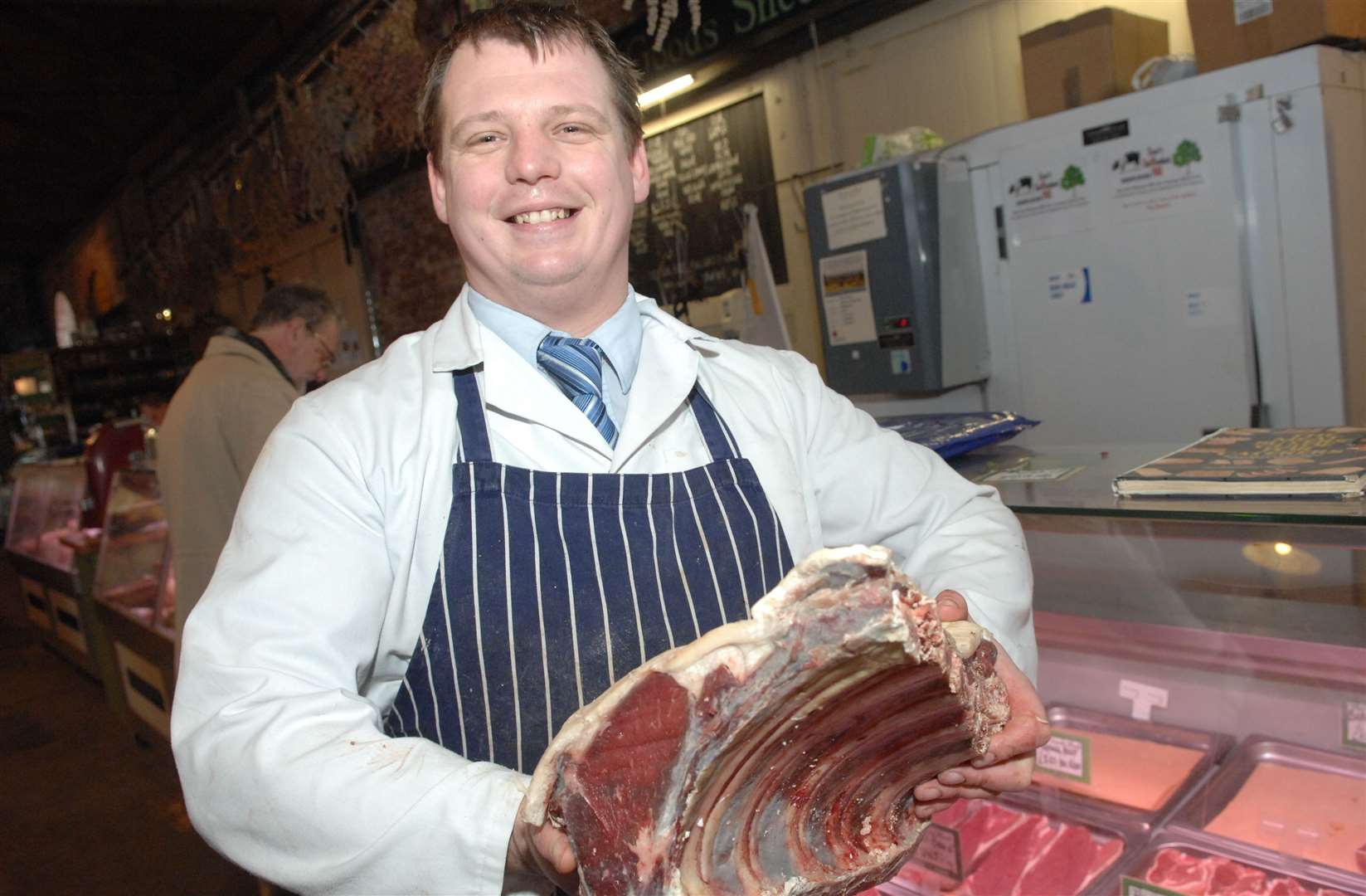 Carl Worgan pictured in 2013 at the Goods Shed in Canterbury, where he had opened the year before