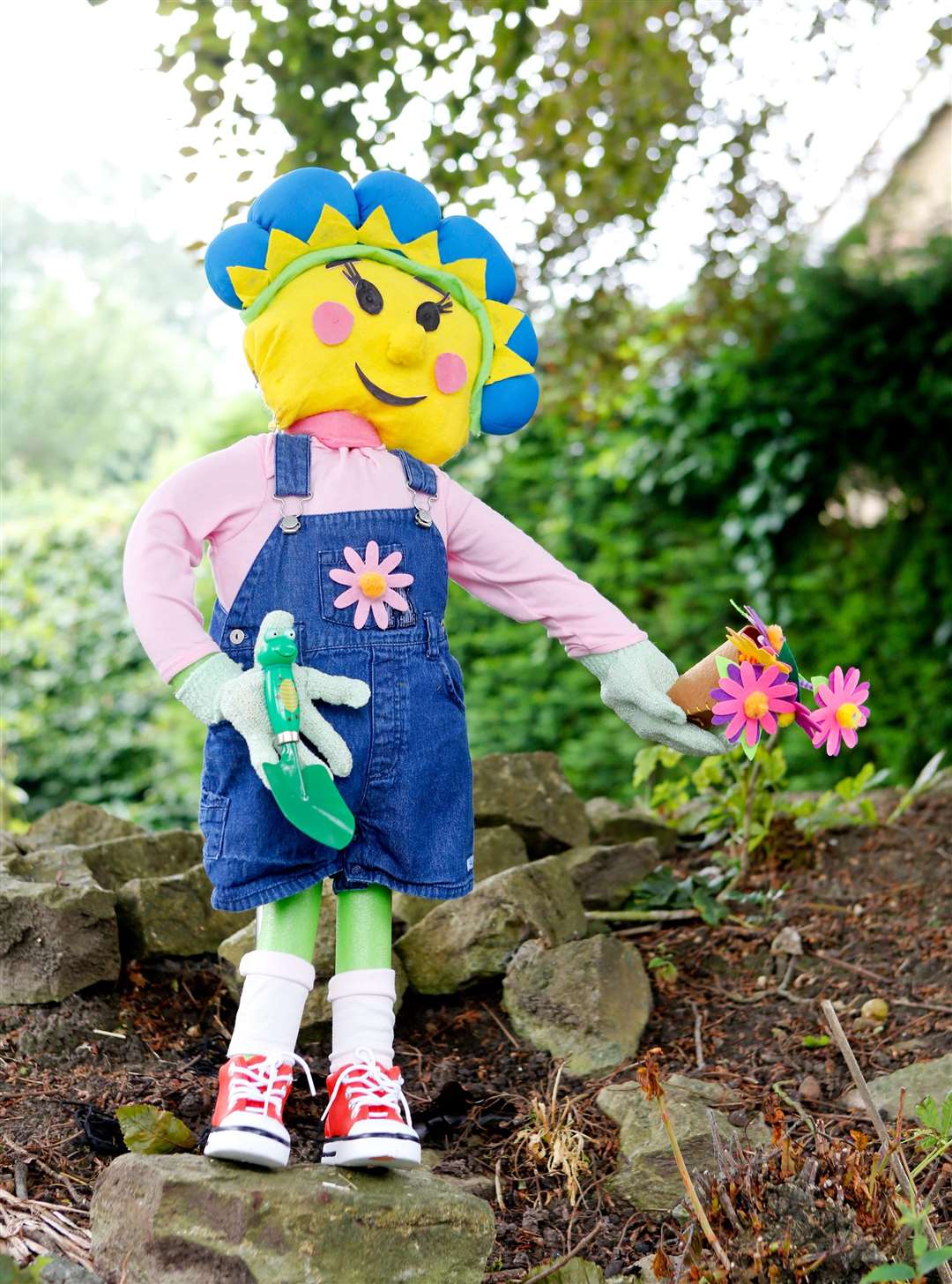Fifi the scarecrow in Loose for a previous festival. Picture: Matthew Walker