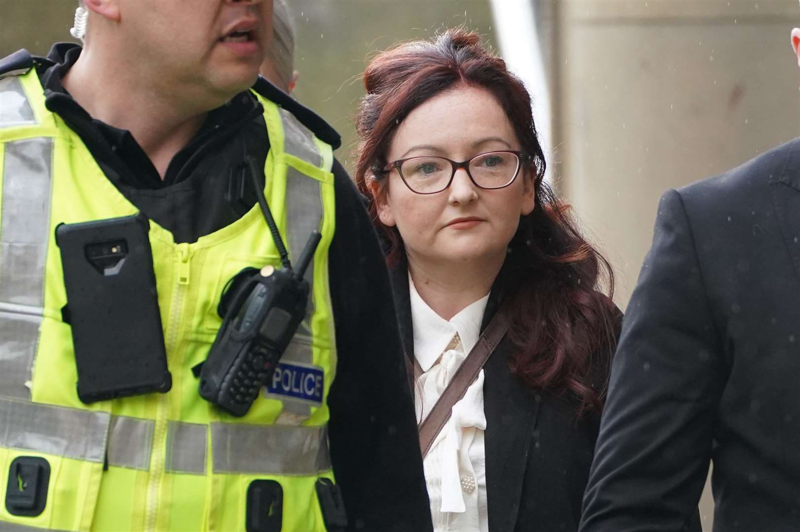 A vest worn by Pc Nicole Short was examined by forensics experts (Andrew Milligan/PA)