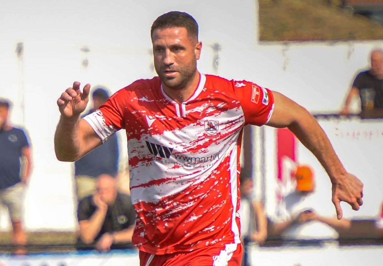 Jay Leader - has found the net in each of Ramsgate’s last two matches. Picture: Stuart Watson