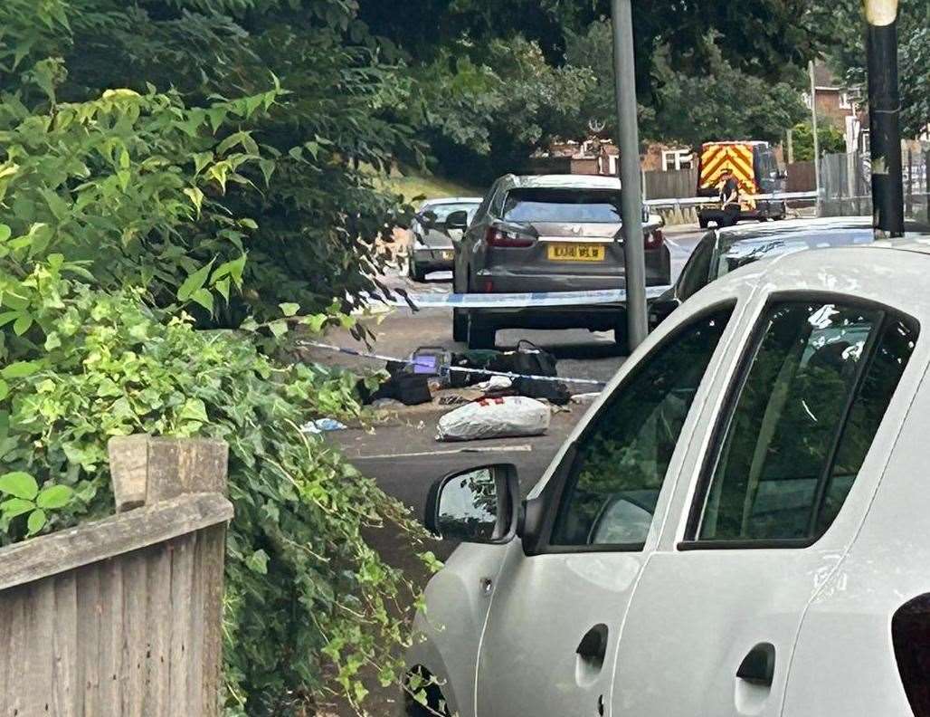 A 24-year-old man appeared in court last week after a soldier was attacked in Sally Port Gardens, near Brompton Barracks. Picture: Brad Harper/KMG