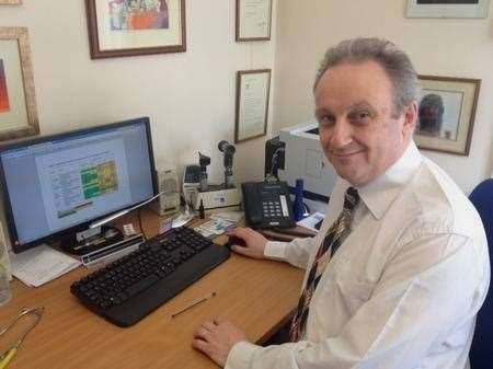 Dr Julian Spinks at his Strood surgery