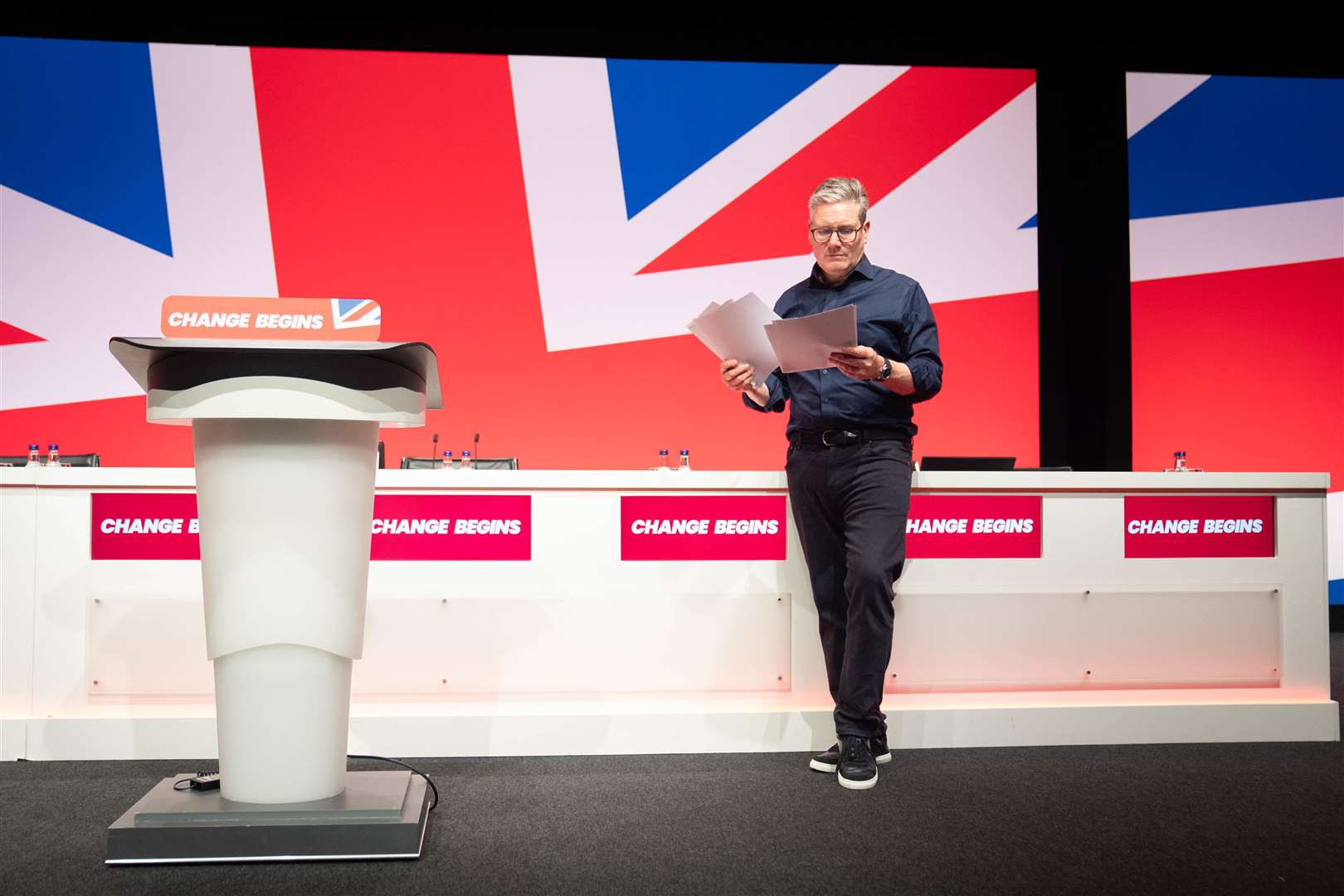 Sir Keir Starmer will deliver his first Labour Party conference speech as Prime Minister (Stefan Rousseau/PA)