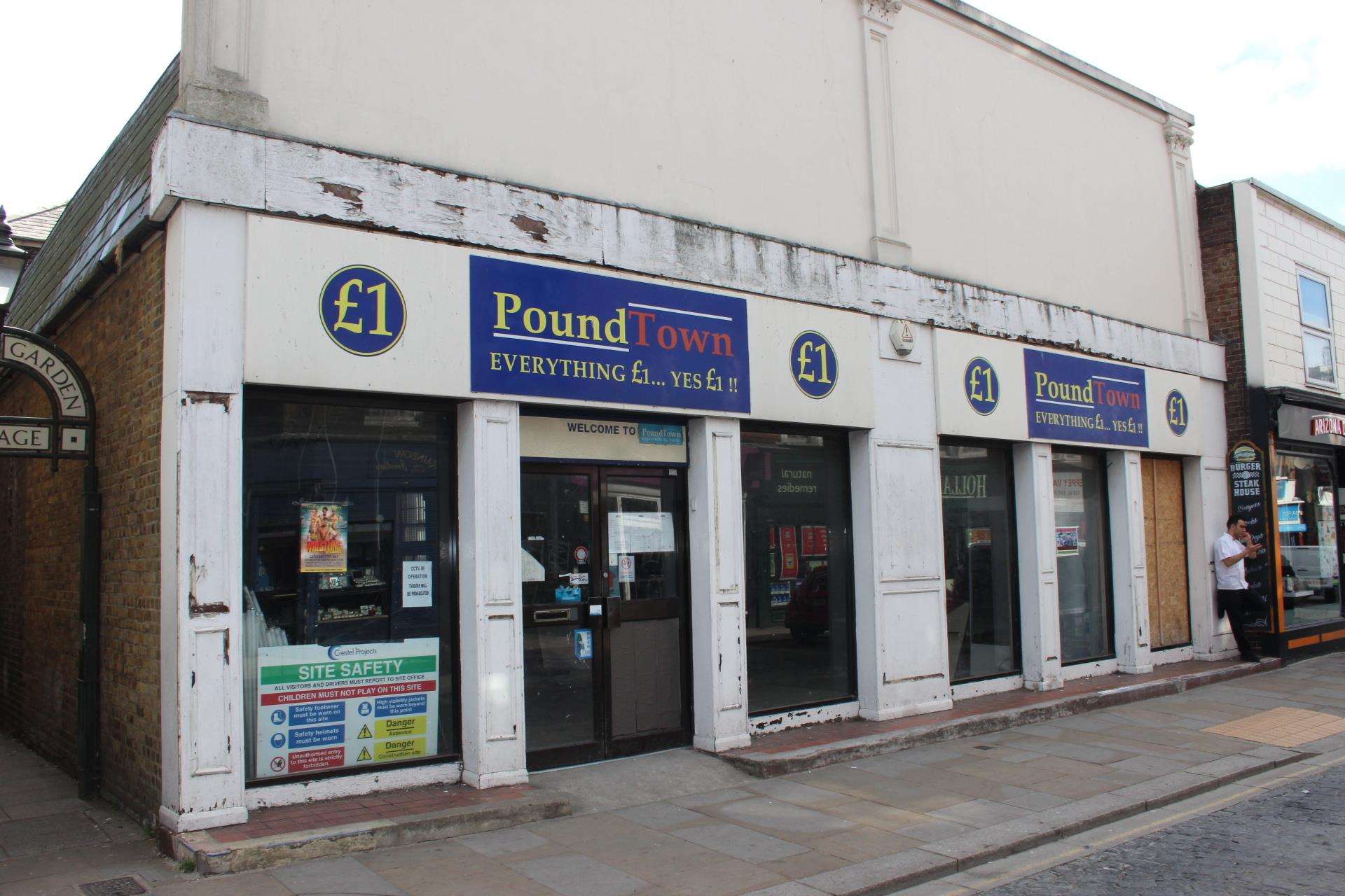 The derelict Pound Town shop in Sheerness High Street is to become a new Specsavers on Sheppey (3235335)