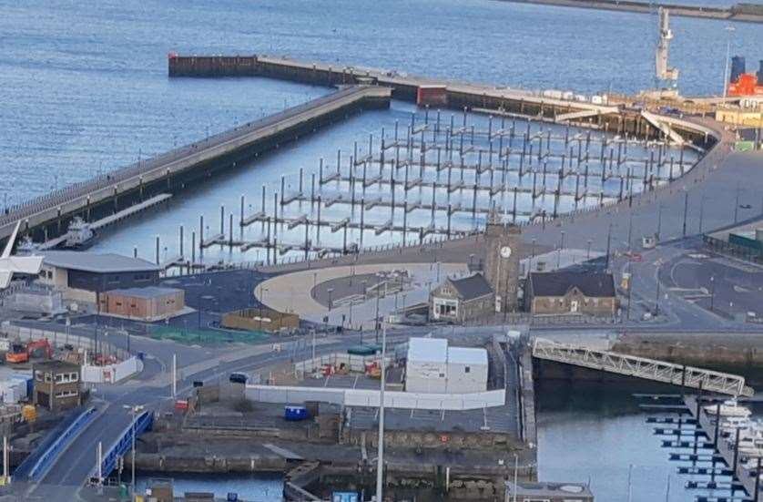 Clock Tower Square is at the base of the Marina Curve. Picture: Sam Lennon