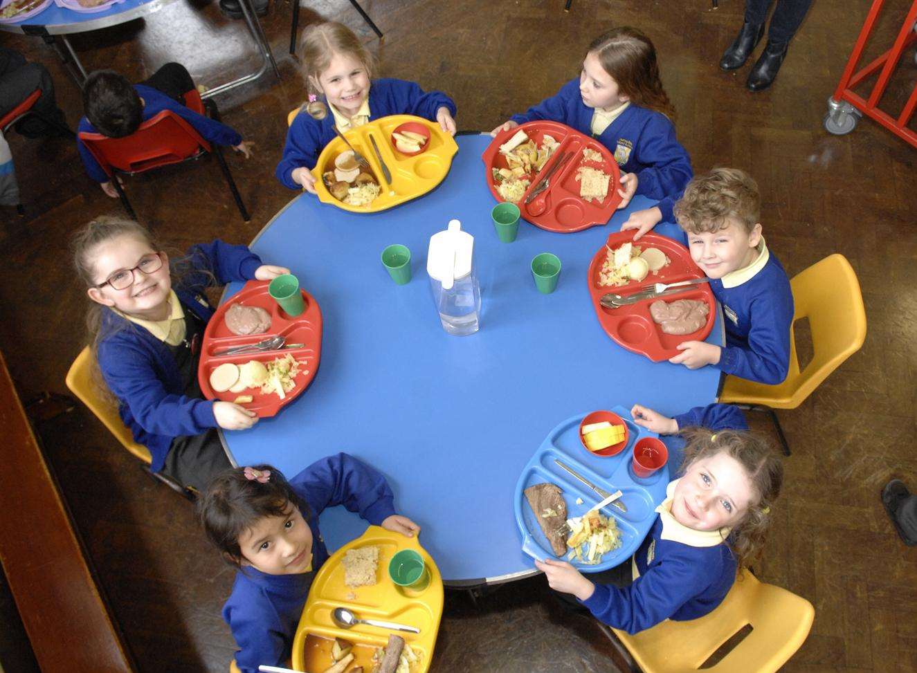 Schools have warned they will have to stagger lunch hours and their existing kitchens are too small to cope. Picture: Chris Davey