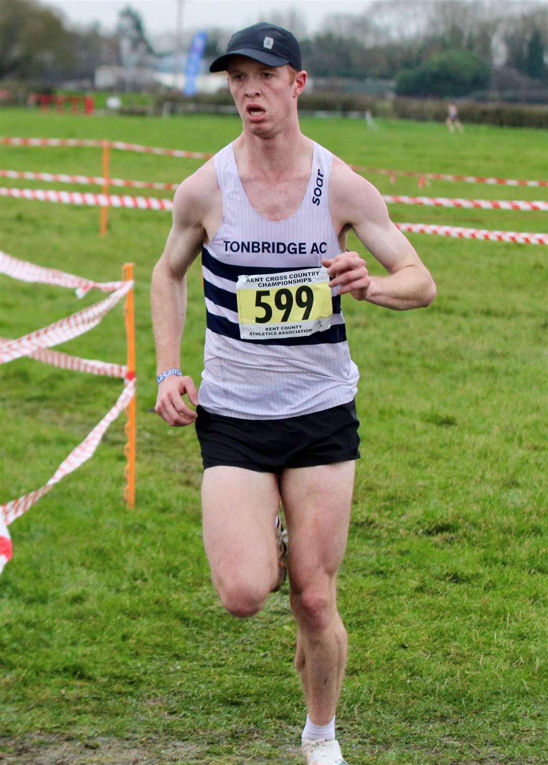 James Kingston won the senior men's race for Tonbridge AC - his third in a row. Picture: Mark Hookway