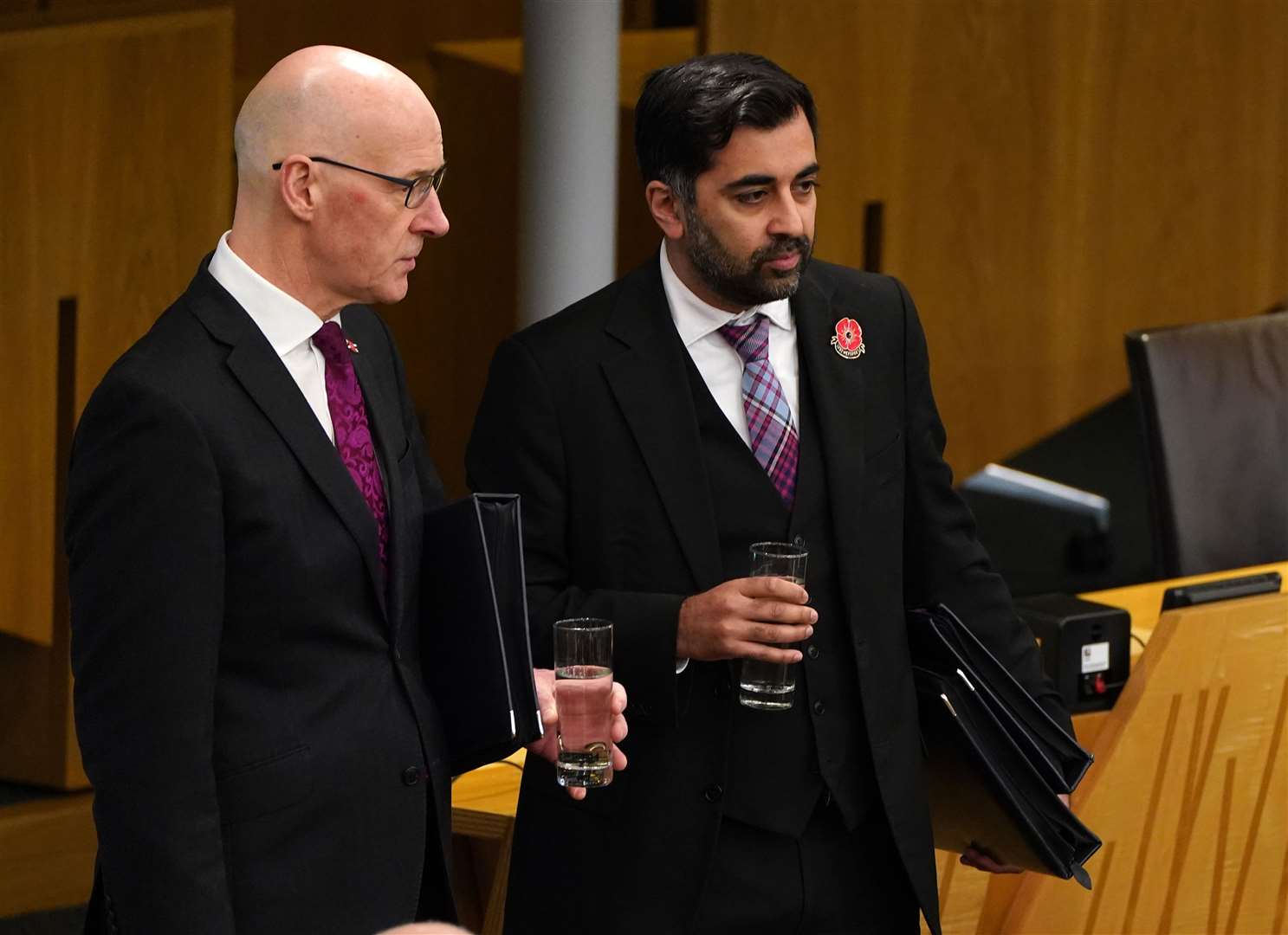 John Swinney said that his cabinet colleague Humza Yousaf was an ‘experienced minister’. (Andrew Milligan/PA)