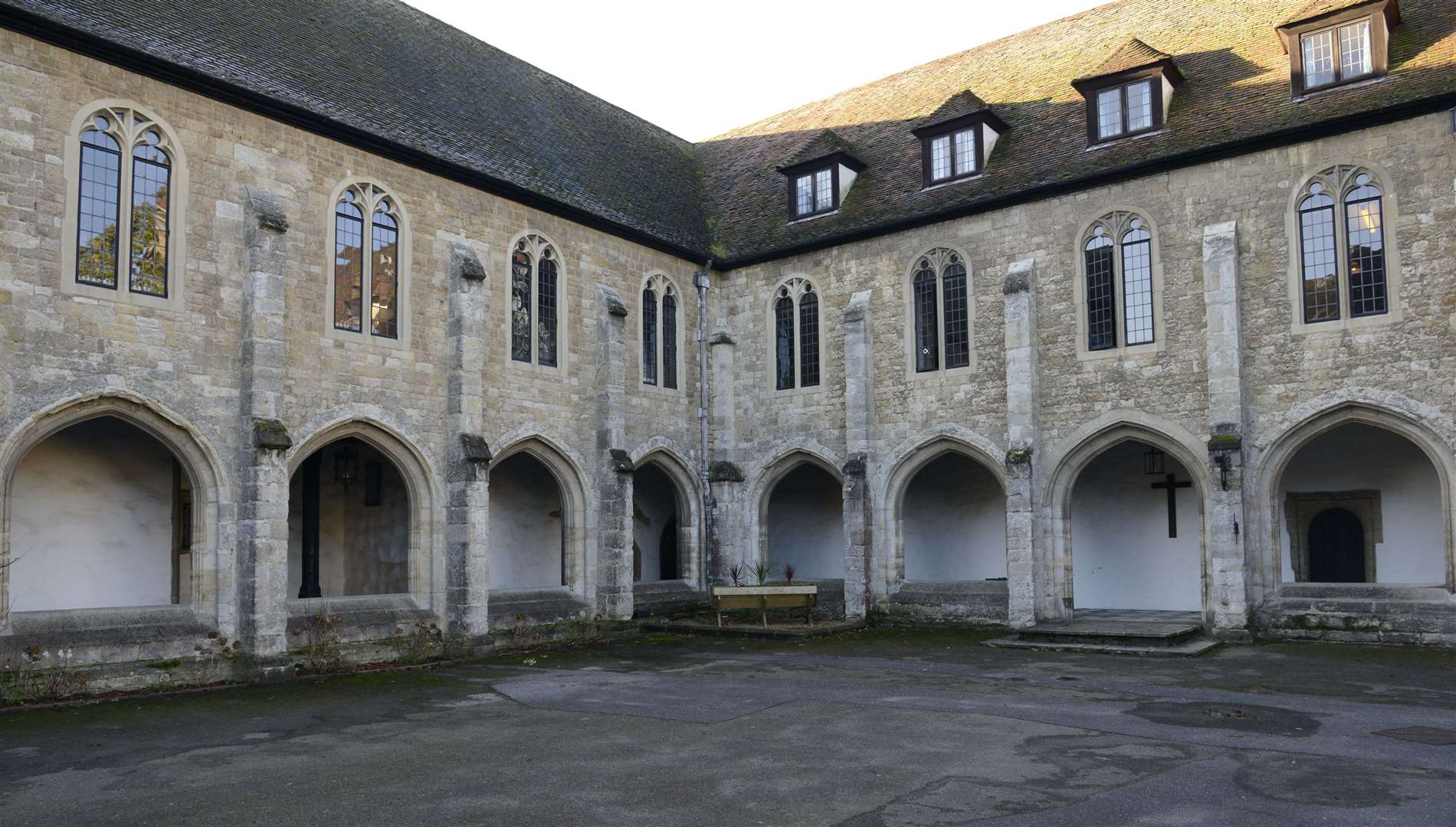The Cloisters at Aylesford Priory