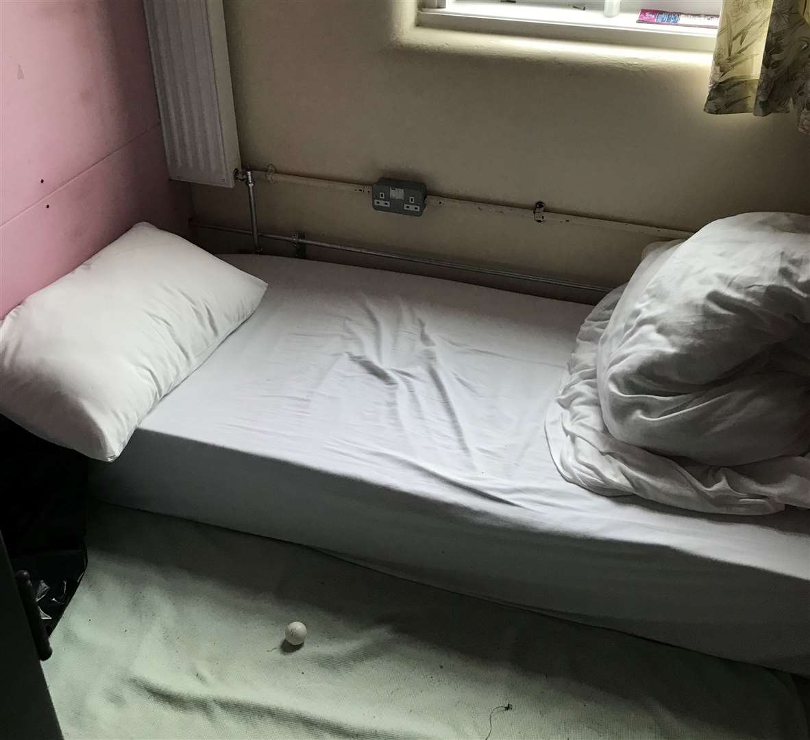 Accommodation for asylum seekers at Napier Barracks. Picture: ICIBI