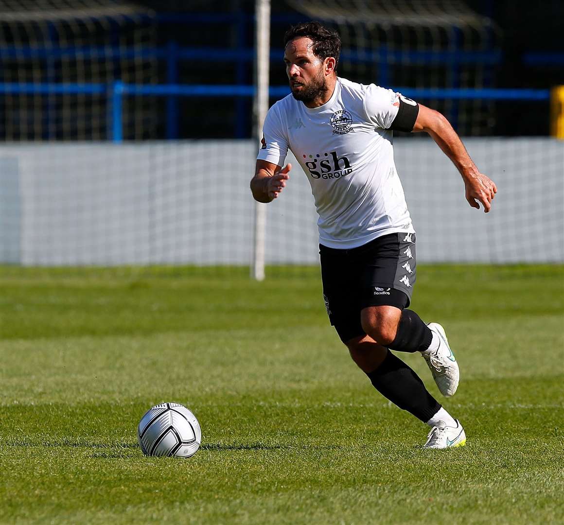 Dover captain Sam Wood has left the club. Picture: Andy Jones