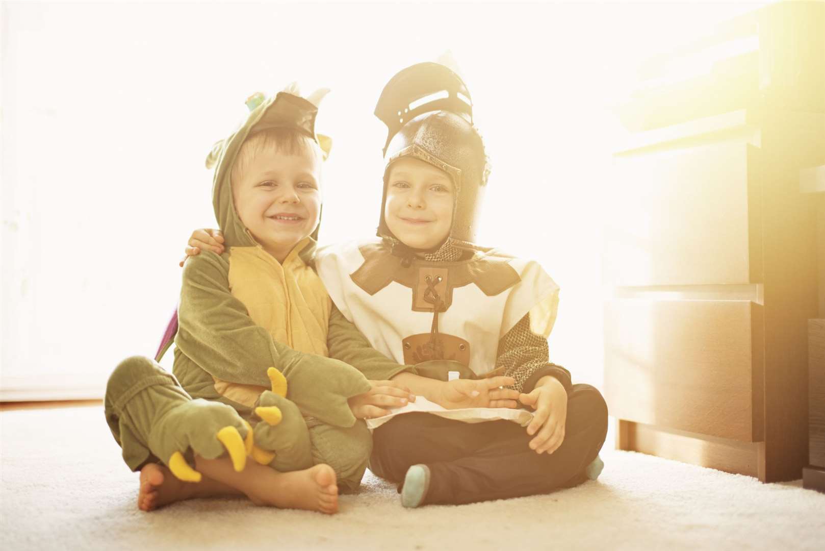 Help your kids create their own dragon costumes and find the dragon eggs. Picture: iStock