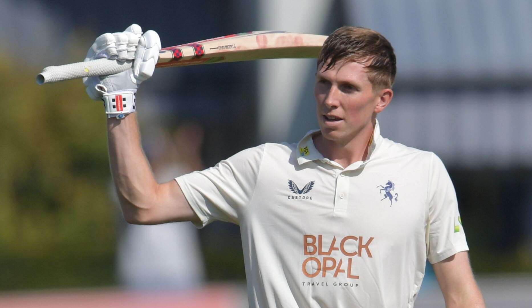 Zak Crawley - scored his highest-ever Kent score against Somerset at Taunton. Picture: Oyster Bay Photography