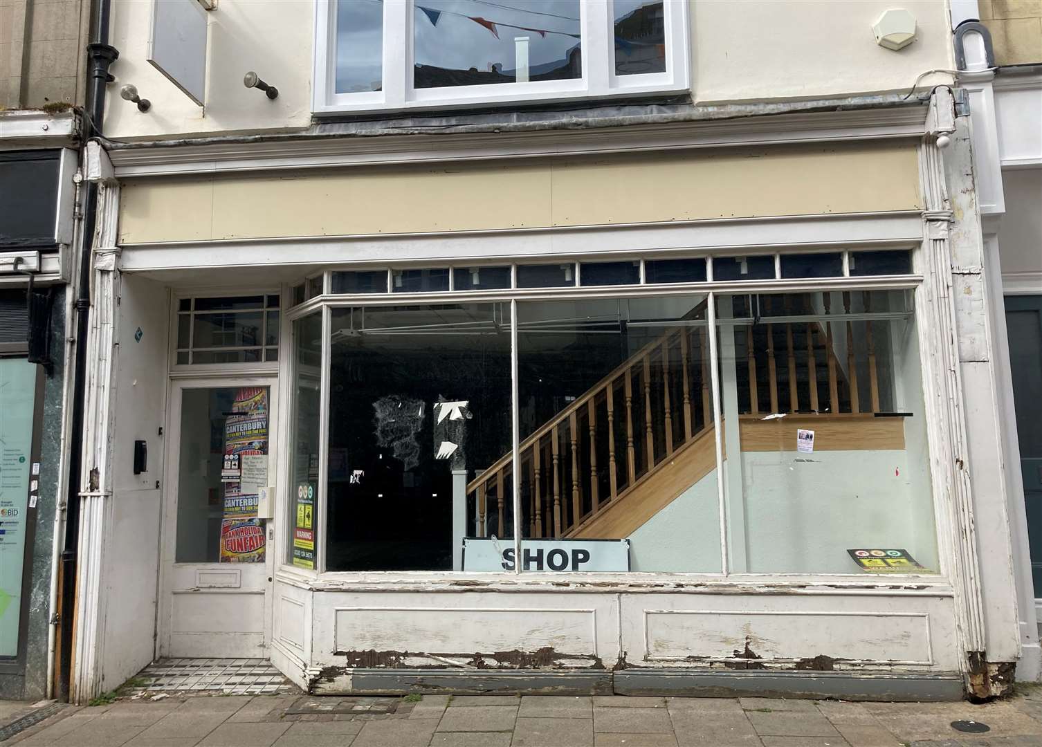 The building in Canterbury High Street has been empty since Thomas Cook closed