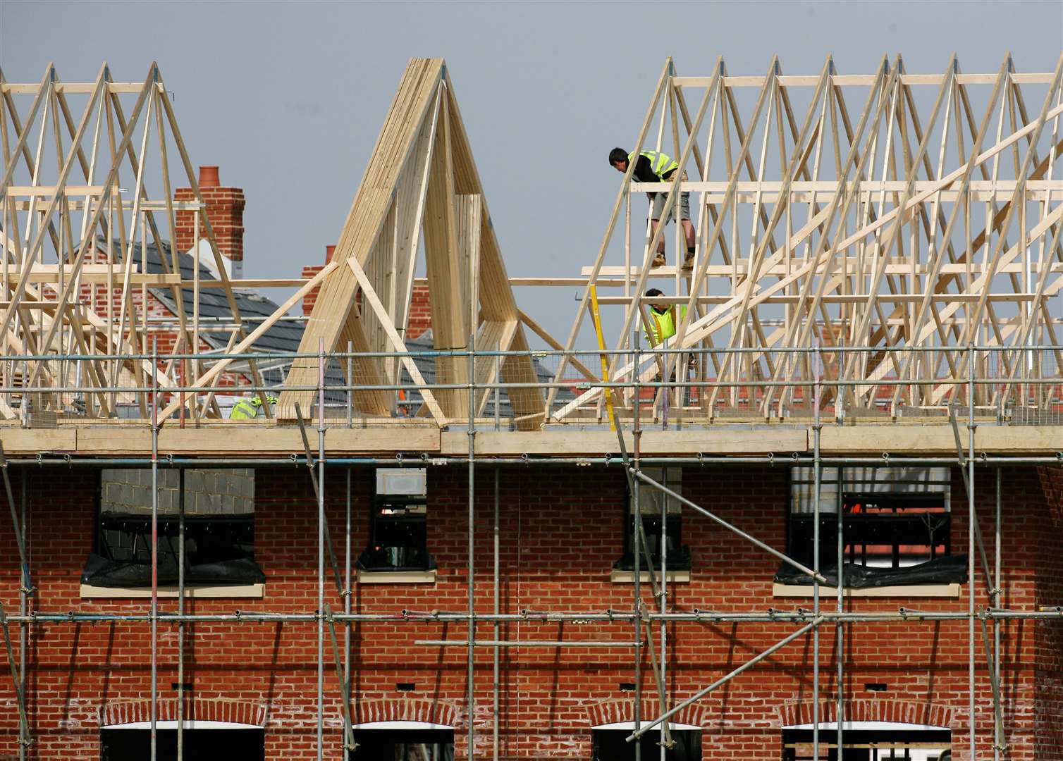 Mark Tolley fell to his death from scaffolding. Stock picture