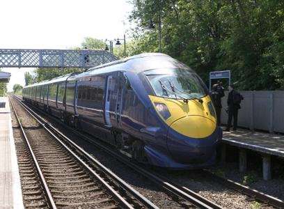 First high speed trains to leave Sandwich and Deal