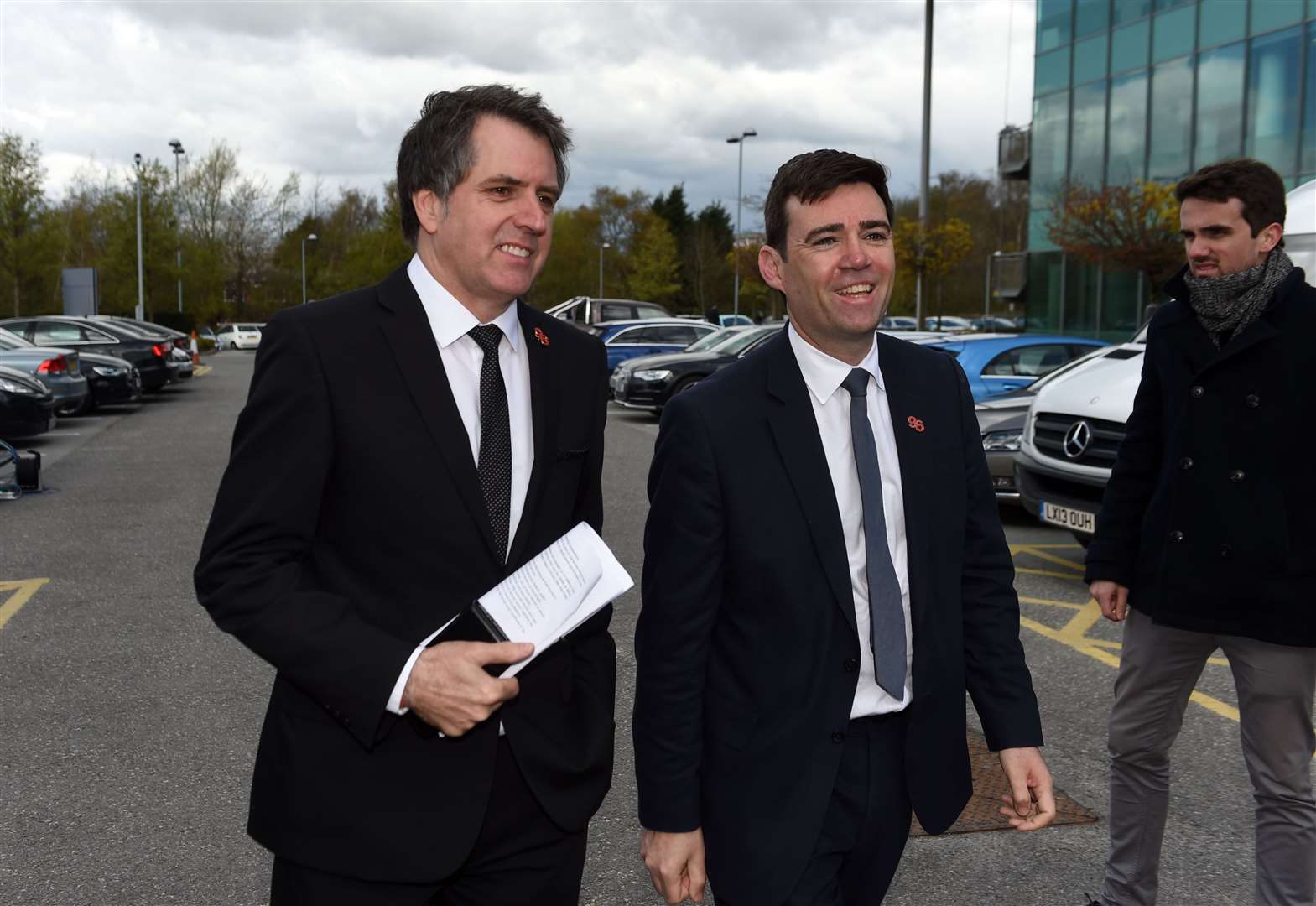 Steve Rotheram and Andy Burnham are participating in a virtual visit to Dublin (Joe Giddens/PA)