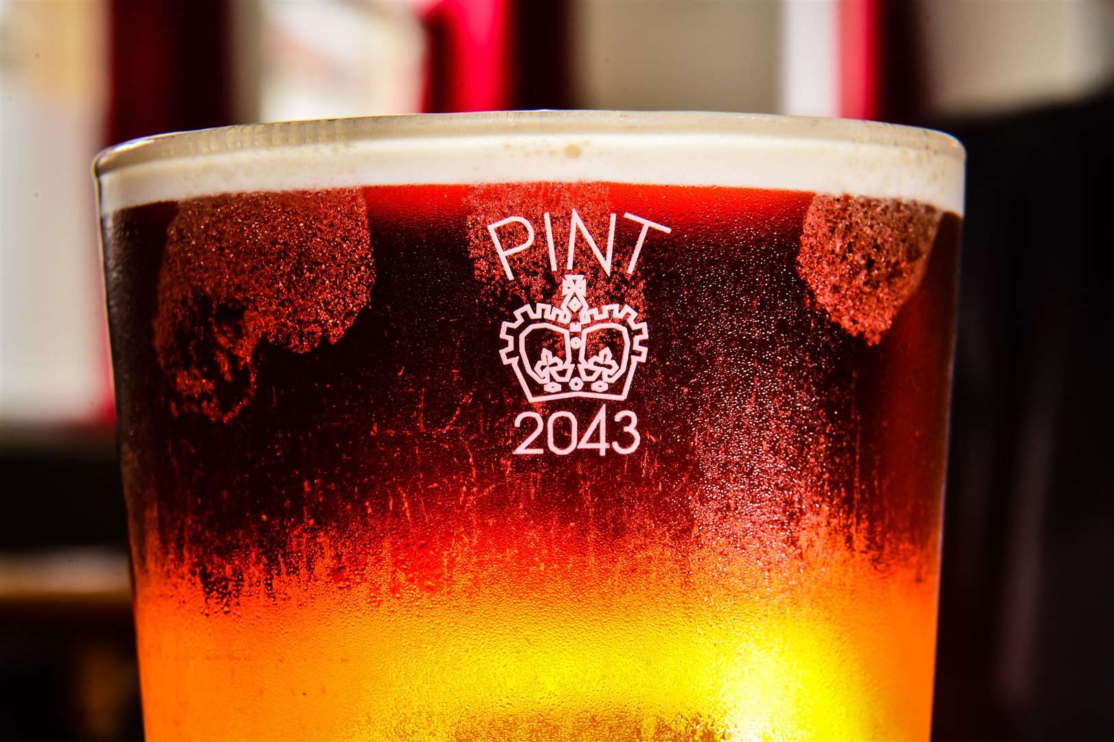 A pint glass (Ben Birchall/PA)