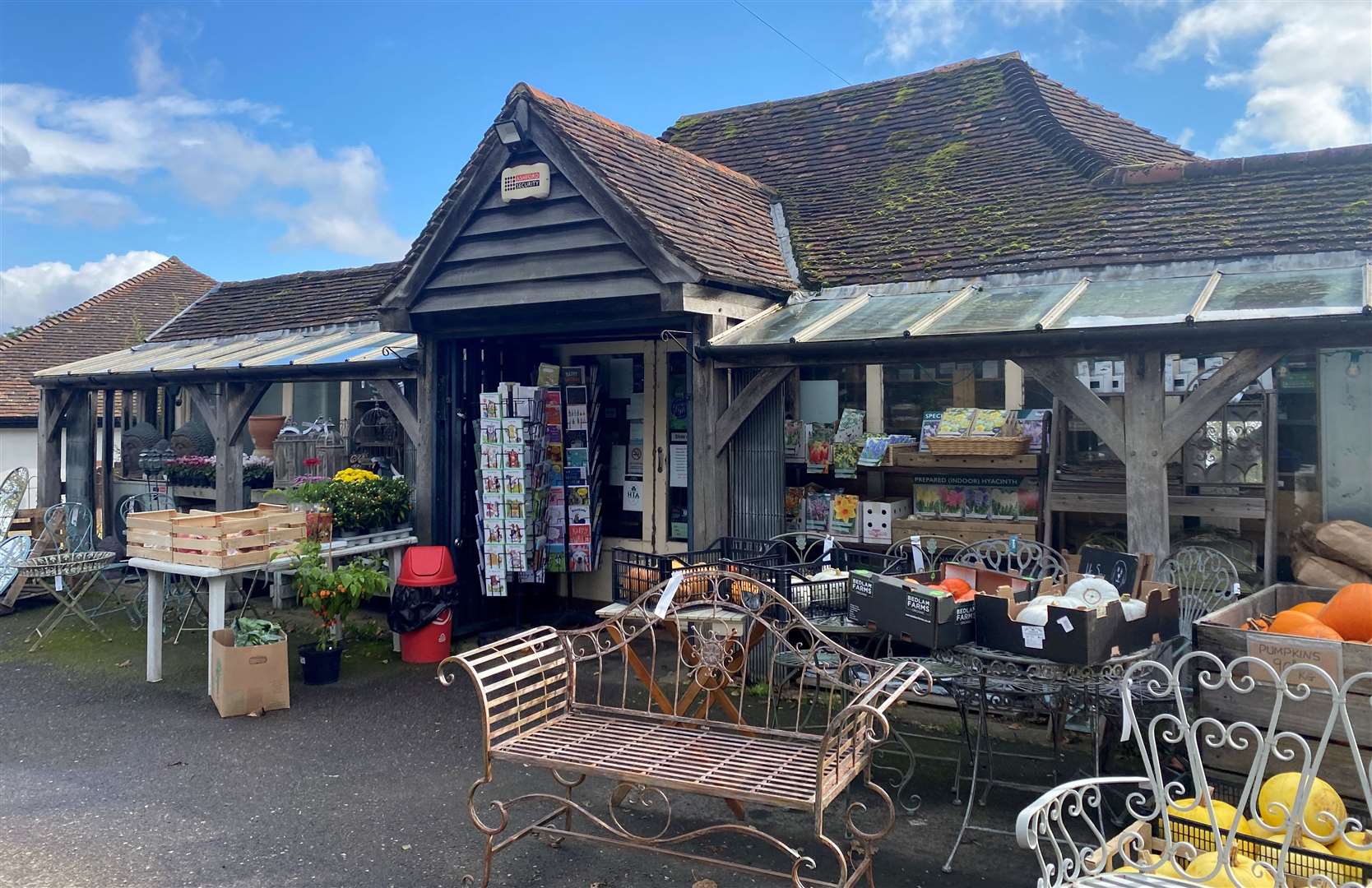 Chilham Village Shop also has a selection of locally grown produce