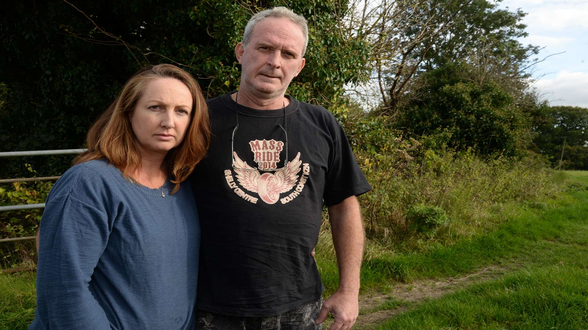 Jacqui and Paul Gill's cat was shot 12 times