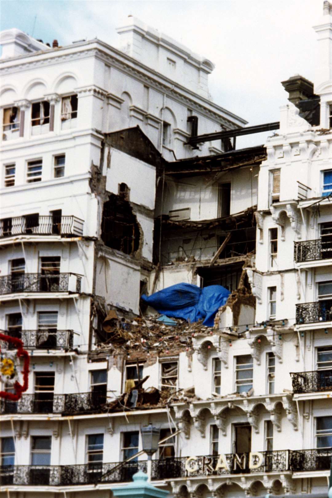 The upper floors of the Grand Hotel Brighton (PA)