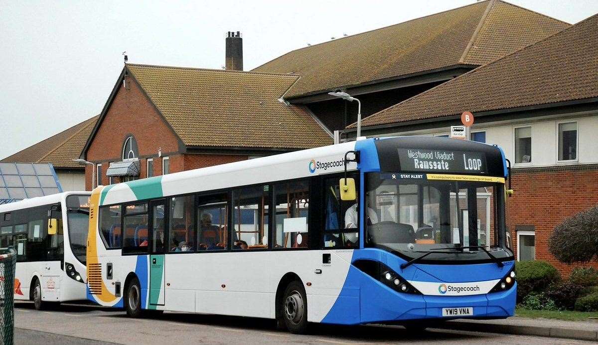 Stagecoach South East has outlined steps to resolve the short term timetable issues. (Picture by Martin Smith)