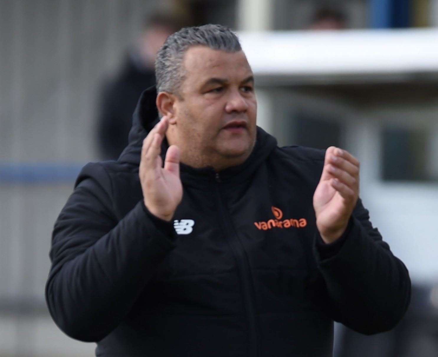 Maidstone United manager Hakan Hayrettin Picture: Steve Terrell