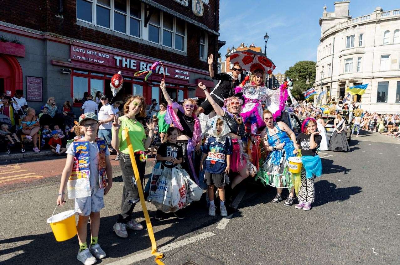 The Ramsgate Carnival takes place on the last weekend of July every year. Picture: Vicki Couchman