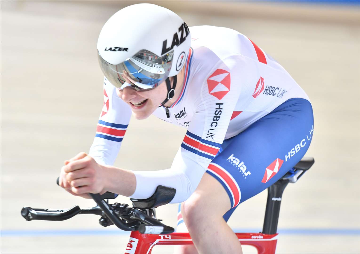 Matthew Robertson at the 2019 Para-Cycling Track World Championships. Picture: SWPix (27726820)