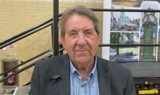 Former Sittingbourne and Sheppey MP Gordon Henderson was at the count